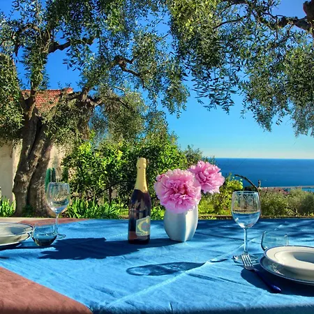 Con Piscina, Ac E Wi-fi Ferienhaus Imperia