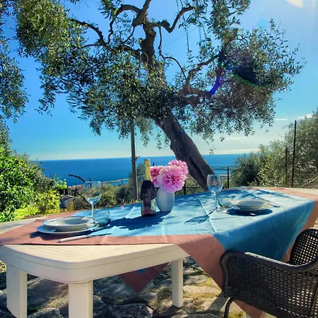 Con Piscina, Ac E Wi-fi Ferienhaus Imperia